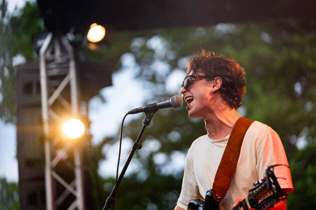 The Goa Express Copenhagen, Denmark. 10th, June 2022. The English band The Goa Express performs a live concert during the music festival Syd For Solen 2022 in Copenhagen. Here singer and musician James Douglas Clarke is seen live on stage. Copenhagen Denmark  Copyright: xGonzalesxPhoto JoexMillerx