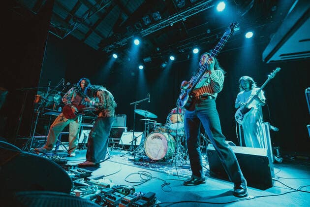 Kikagaku Moyo live in Copenhagen, Denmark Copenhagen, Denmark. 15th, June 2022. The Japanese psychedelic rock band Kikagaku Moyo performs a live concert at Pumpehuset in Copenhagen. Copenhagen Denmark  Copyright: xGonzalesxPhoto MathiasxKristensex