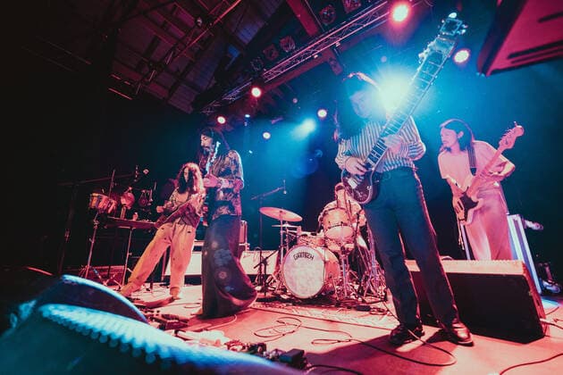 Kikagaku Moyo live in Copenhagen, Denmark Copenhagen, Denmark. 15th, June 2022. The Japanese psychedelic rock band Kikagaku Moyo performs a live concert at Pumpehuset in Copenhagen. Copenhagen Denmark  Copyright: xGonzalesxPhoto MathiasxKristensex