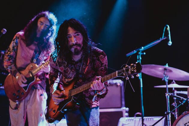 Kikagaku Moyo live in Copenhagen, Denmark Copenhagen, Denmark. 15th, June 2022. The Japanese psychedelic rock band Kikagaku Moyo performs a live concert at Pumpehuset in Copenhagen. Copenhagen Denmark  Copyright: xGonzalesxPhoto MathiasxKristensex