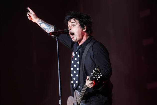 Green Day In Concert Billie Joe Armstrong of Green Day in concert at IDAYS Festival in Milano, Italy, on June 15 2022. Milano Italy  Copyright: xMairoxCinquettix originalFilename: cinquetti-greenday220615_npJkz.jpg