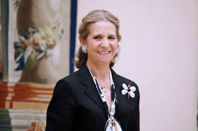15-06-2022 Princess Elena de Borbon attends the 31st edition of the ˜Children s and Young People™ award, the Juvenile painting awards of National Heritage, at El Pardo palace in Madrid, Spain. No Spain Â  Copyright: xPPEx