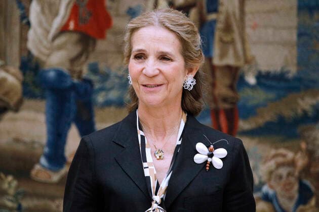 15-06-2022 Princess Elena de Borbon attends the 31st edition of the ˜Children s and Young People™ award, the Juvenile painting awards of National Heritage, at El Pardo palace in Madrid, Spain. No Spain Â  Copyright: xPPEx