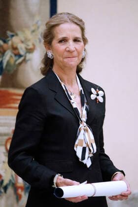 15-06-2022 Princess Elena de Borbon attends the 31st edition of the ˜Children s and Young People™ award, the Juvenile painting awards of National Heritage, at El Pardo palace in Madrid, Spain. No Spain Â  Copyright: xPPEx