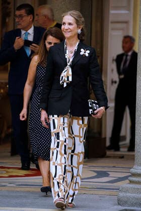 15-06-2022 Princess Elena de Borbon attends the 31st edition of the ˜Children s and Young People™ award, the Juvenile painting awards of National Heritage, at El Pardo palace in Madrid, Spain. No Spain Â  Copyright: xPPEx