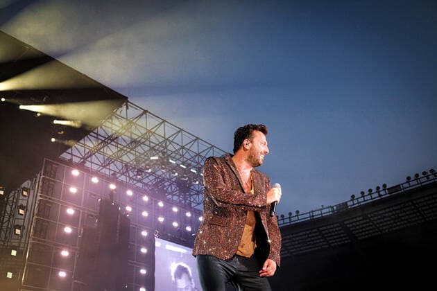 Italy: Cesare Cremonini Stadi Tour 2022 Turin Italy June 15 2022 The Italian singer-songwriter, Cesare Cremonini performs in Turin, with his Stadi 2022 tour Turin Turin Italy Copyright: BrunoxBrizzi