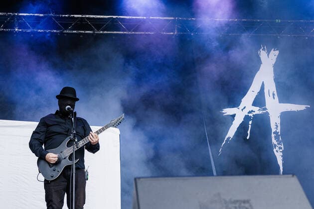 Angstskrig live at Copenhell 2022, Copenhagen, Denmark Copenhagen, Denmark. 15th, June 2022. The Danish black metal band Angstskrig performs a live concert during the Danish heavy metal festival Copenhell 2022 in Copenhagen. Copenhagen Denmark  Copyright: xGonzalesxPhoto PeterxTroestx