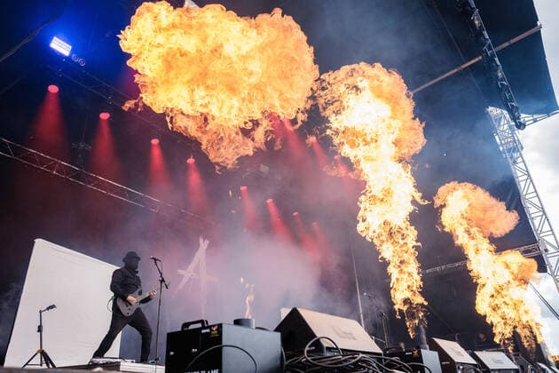 Angstskrig live at Copenhell 2022, Copenhagen, Denmark Copenhagen, Denmark. 15th, June 2022. The Danish black metal band Angstskrig performs a live concert during the Danish heavy metal festival Copenhell 2022 in Copenhagen. Copenhagen Denmark  Copyright: xGonzalesxPhoto PeterxTroestx