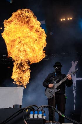 Angstskrig live at Copenhell 2022, Copenhagen, Denmark Copenhagen, Denmark. 15th, June 2022. The Danish black metal band Angstskrig performs a live concert during the Danish heavy metal festival Copenhell 2022 in Copenhagen. Copenhagen Denmark  Copyright: xGonzalesxPhoto PeterxTroestx