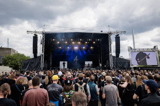 Angstskrig live at Copenhell 2022, Copenhagen, Denmark Copenhagen, Denmark. 15th, June 2022. The Danish black metal band Angstskrig performs a live concert during the Danish heavy metal festival Copenhell 2022 in Copenhagen. Copenhagen Denmark  Copyright: xGonzalesxPhoto PeterxTroestx