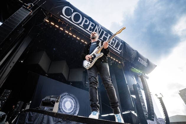 Dizzy Mizz Lizzy live at Copenhell 2022, Copenhagen, Denmark Copenhagen, Denmark. 15th, June 2022. The Danish rock band Dizzy Mizz Lizzy performs a live concert during the Danish heavy metal festival Copenhell 2022 in Copenhagen. Here singer, songwriter and guitarist Tim Christensen is seen live on stage. Copenhagen Denmark  Copyright: xGonzalesxPhoto PeterxTroestx