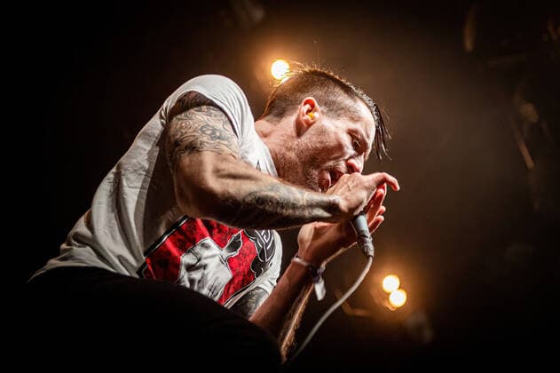 Raised Fist live at Copenhell 2022, Copenhagen, Denmark Copenhagen, Denmark. 16th, June 2022. The Swedish hardcore punk band Raised Fist performs a live concert during the Danish heavy metal festival Copenhell 2022 in Copenhagen. Here vocalist Alexander Hagman a.k.a. Alle is seen live on stage. Copenhagen Denmark  Copyright: xGonzalesxPhoto SebastianxDammarkx