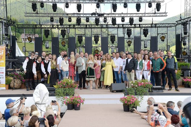 Bad Kleinkirchheim When the music plays Press meeting All artists at a glance Finale Copyright: xZichyx Eibner-Pressefotox EP_rzy