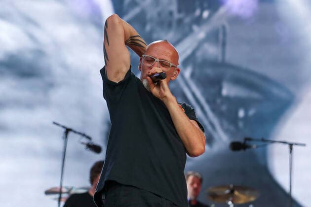DIE FANTASTISCHEN VIER 30 Jahre Live on 17 06 2022 in the Hänsch Arena in Meppen The Fantastic Four at your concert in Meppen, here Thomas D Photo osnapix DIE FANTASTISCHEN VIER 30 Jahre Live MH