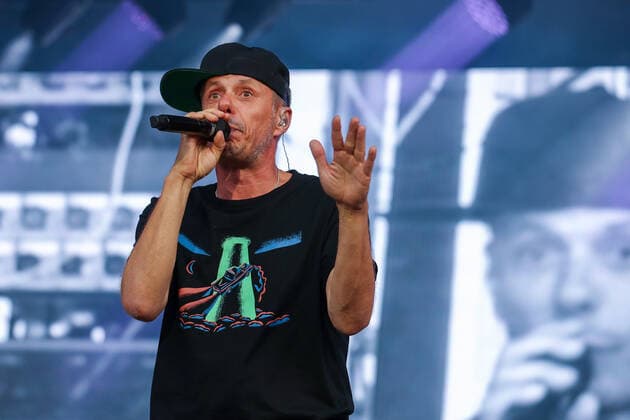 DIE FANTASTISCHEN VIER 30 Jahre Live on 17 06 2022 in the Hänsch Arena in Meppen The Fantastic Four at your concert in Meppen, here Michael Michi Beck photo osnapix DIE FANTASTISCHEN VIER 30 Jahre Live MH