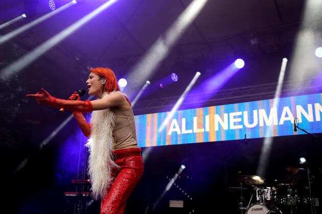Kosmos Festival 2022 Chemnitz, Kosmos Festival, 17 06 2022, Music Act, Alli Neumann Chemnitz Stadtzenrum