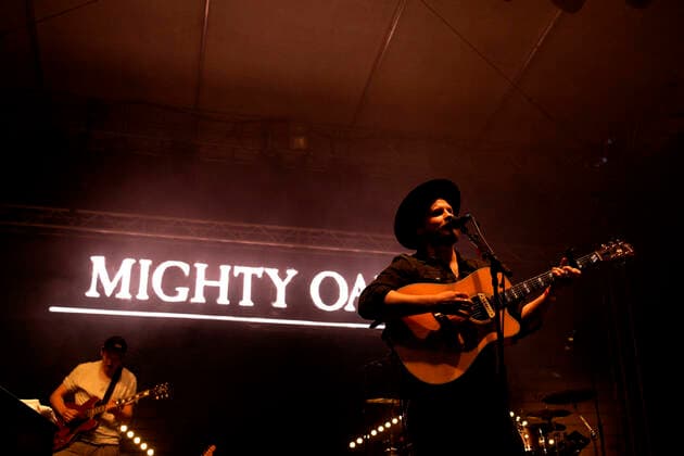 Kosmos Festival 2022 Chemnitz, Kosmos Festival, 17 06 2022, Music Act Mighty Oaks Chemnitz Stadtzenrum
