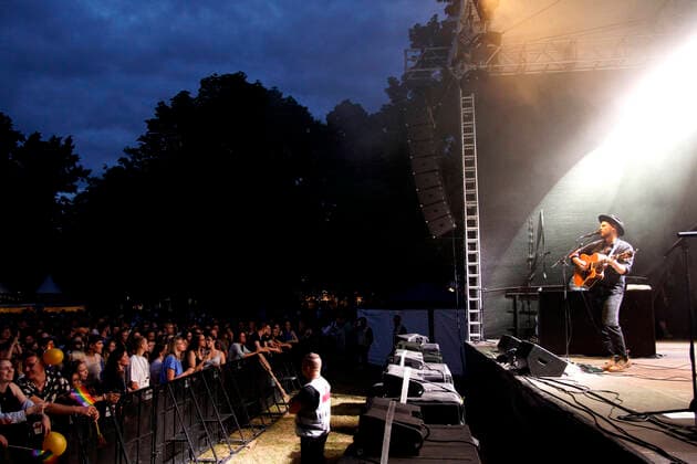 Kosmos Festival 2022 Chemnitz, Kosmos Festival, 17 06 2022, Music Act Mighty Oaks Chemnitz Stadtzenrum