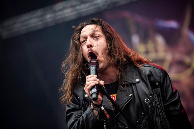 Baest live at Copenhell 2022, Copenhagen, Denmark Copenhagen, Denmark. 17th, June 2022. The Danish death metal band Baest performs a live concert during the Danish heavy metal festival Copenhell 2022 in Copenhagen. Here vocalist Simon Olsen is seen live on stage. Copenhagen Denmark  Copyright: xGonzalesxPhoto ChristianxHjorthx