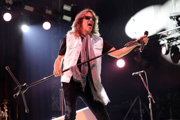 Foreigner Rock the Ring 2022 Hinwil Kelly Hansen, singer of the British-American rock band Foreigner concert at the Rock the Ring Festival in Hinwil on 17 06 2022 Canton Zurich, Switzerland