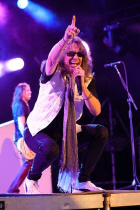 Foreigner Rock the Ring 2022 Hinwil Kelly Hansen, singer of the British-American rock band Foreigner concert at the Rock the Ring Festival in Hinwil on 17 06 2022 Canton Zurich, Switzerland