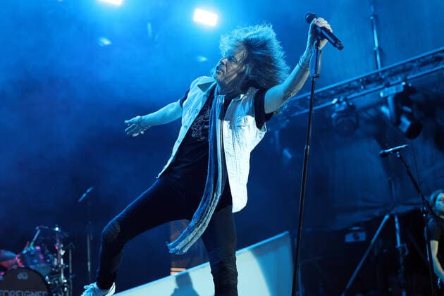 Foreigner Rock the Ring 2022 Hinwil Kelly Hansen, singer of the British-American rock band Foreigner concert at the Rock the Ring Festival in Hinwil on 17 06 2022 Canton Zurich, Switzerland