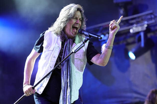 Foreigner Rock the Ring 2022 Hinwil Kelly Hansen, singer of the British-American rock band Foreigner concert at the Rock the Ring Festival in Hinwil on 17 06 2022 Canton Zurich, Switzerland