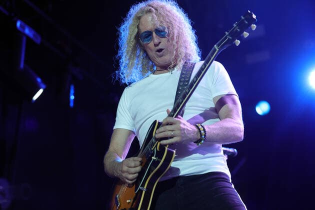 Foreigner Rock the Ring 2022 Hinwil Bruce Watson, guitarist of the British-American rock band Foreigner concert at the Rock the Ring Festival in Hinwil on 17 06 2022 Canton Zurich, Switzerland