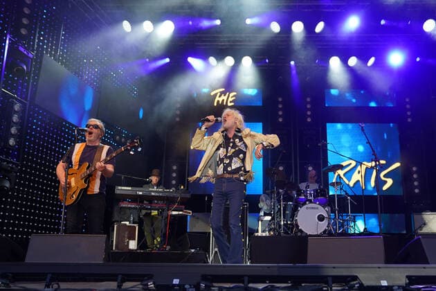 SWR1 Top Act The Boomtown Rats SWR1 Open Air with The Boomtown Rats in Speyer Support were the winners of the Big Stage Contest of SWR1 Rheinland Pfalz Hanne Kah and JUNO17 Speyer Technik MUSEUM SPEYER Rheinland Pfalz