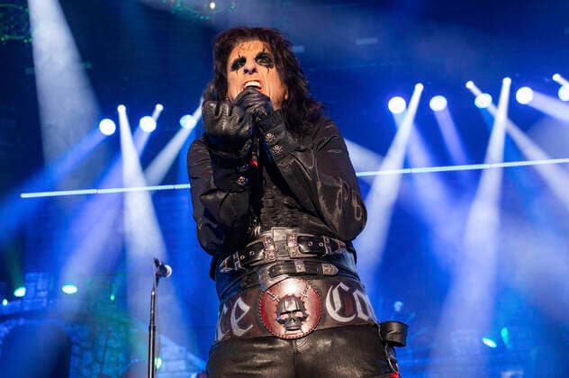 Alice Cooper live at a concert of the Detroit Muscle Live Tour at Stadthalle Zwickau, 17 06 2022 Foto:xM.xPatzigx xFuturexImage