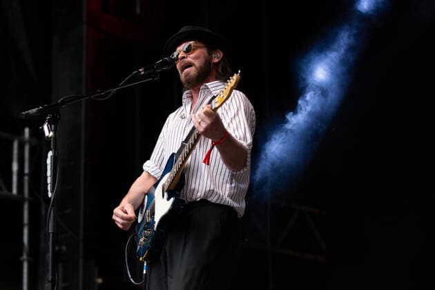 Supergrass live at Piknik i Parken 2022, Oslo, Norway Oslo, Norway. 17th, June 2022. The English rock band Supergrass performs a live concert during the Norwegian music festival Piknik i Parken 2022 in Oslo. Here singer Gaz Coombes is seen live on stage. Oslo Norway  Copyright: xGonzalesxPhoto Per-OttoxOppix
