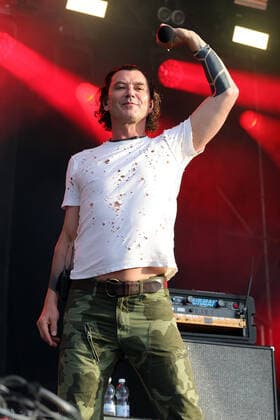 Bush Rock the Ring 2022 Hinwil Gavin Rossdale, frontman of the British rock band Bush concert at the Rock the Ring Festival in Hinwil on 17 06 2022 Canton of Zurich, Switzerland