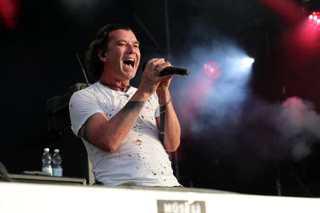 Bush Rock the Ring 2022 Hinwil Gavin Rossdale, frontman of the British rock band Bush concert at the Rock the Ring Festival in Hinwil on 17 06 2022 Canton of Zurich, Switzerland