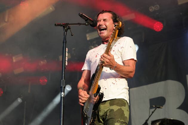 Bush Rock the Ring 2022 Hinwil Gavin Rossdale, frontman of the British rock band Bush concert at the Rock the Ring Festival in Hinwil on 17 06 2022 Canton of Zurich, Switzerland