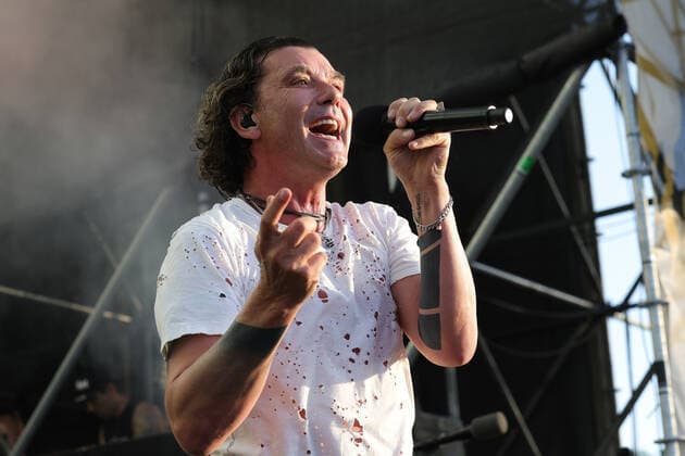 Bush Rock the Ring 2022 Hinwil Gavin Rossdale, frontman of the British rock band Bush concert at the Rock the Ring Festival in Hinwil on 17 06 2022 Canton of Zurich, Switzerland