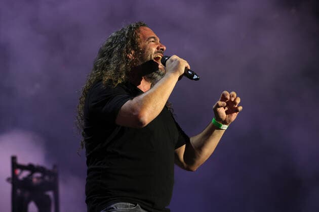 Megawatt Rock the Ring 2022 Hinwil Thomas Graf, singer of the Swiss dialect band Megawatt concert at the Rock the Ring Festival in Hinwil on 17 06 2022 Canton Zurich, Switzerland