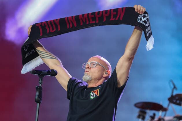 DIE FANTASTISCHEN VIER 30 Jahre Live on 17 06 2022 in the Hänsch Arena in Meppen The Fantastic Four at your concert in Meppen, here Thomas D Photo osnapix DIE FANTASTISCHEN VIER 30 Jahre Live MH