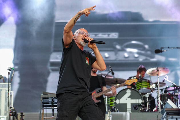 DIE FANTASTISCHEN VIER 30 Jahre Live on 17 06 2022 in the Hänsch Arena in Meppen The Fantastic Four at your concert in Meppen, here Thomas D Photo osnapix DIE FANTASTISCHEN VIER 30 Jahre Live MH