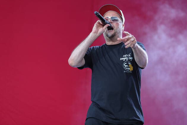 DIE FANTASTISCHEN VIER 30 Jahre Live on 17 06 2022 in the Hänsch Arena in Meppen The Fantastic Four at your concert in Meppen, here Smudo photo osnapix DIE FANTASTISCHEN VIER 30 Jahre Live MH