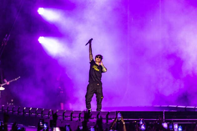 Ultimo Performs In Ancona, Italy Ultimo during the concert, ultimo stadi 2022, at Stadio del Conetro, Ancona during the Italian singer Music Concert Ultimo Stadi 2022 on June 17, 2022 at the Stadio del Conero in Ancona, Italy Ancona Italy  Copyright: xValeriaxLipperax originalFilename: livemedia-ultimost220617_npLcA.jpg
