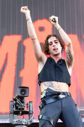 LANDGRAAF, 18-07-2022, dutchnews, Pinkpop festival 2022, Maneskin performs at the MainStage of Pinkpop Pinkpop 2022  x17084415x Copyright: