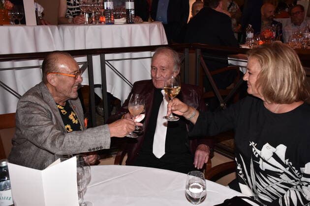 Leonhard Müller, Michael Mendl and Suzanne von Borsody at the Askania Award ceremony on 18 06 2022 in Berlin Askania Award 2022 in Berlin