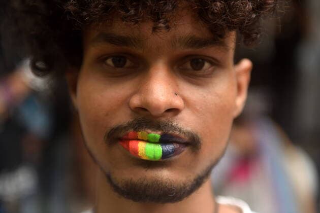 June 18, 2022, Kolkata, West Bengal, India: June 18, 2022, Kolkata, India: A member of the LGBTIQ community takes part during the annual LGBTIQ pride parade to celebrates in the month of June as Pride Month in memory of Stonewall Riots. Students and activists arranged a Pride Rally from Jadavpur University Campus. On June 18, 2022 in Kolkata, India. Kolkata India - ZUMAe321 20220618_zia_e321_086 Copyright: xSukhomoy_xSenx xEyepixxGroupx