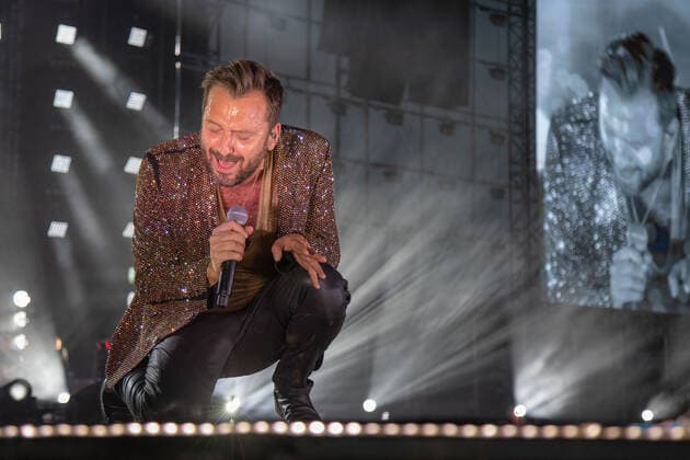 Cesare Cremonini during Cesare Cremonini, Italian singer Music Concert in Padua, Italy, June 18 2022  Copyright: xCesarexVeronesix xipa-agency.netx xx 0