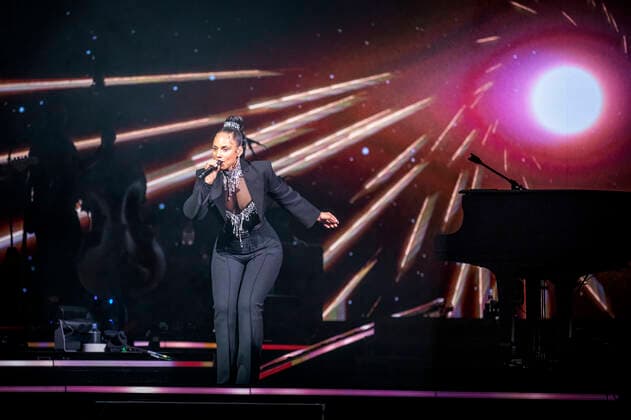 Alicia Keys Oslo, Norway. 27th, June 2022. The American R&B singer, songwriter and musician Alicia Keys performs a live concert at Oslo Spektrum in Oslo. Oslo Norway Oslo Spektrum  Copyright: xGonzalesxPhoto TerjexDokkenx