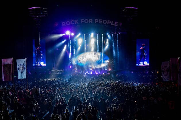 Concert of Green Day during the Rock for People 2022 music festival in Hradec Kralove, Czech Republic, June 18, 2022. (CTKxPhoto DavidxTanecek) CTKPhotoP2022061900165  TAD 010