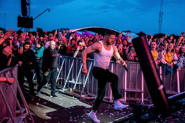 2022 06 19 22 08 32 LANDGRAAF The American pop rock band Imagine Dragons with lead singer Dan Reynolds will perform during the third day of the Pinkpop music festival ANP PAUL BERGEN netherlands out belgium out  Copyright: xx x450659605x originalFilename: 450659605.jpg