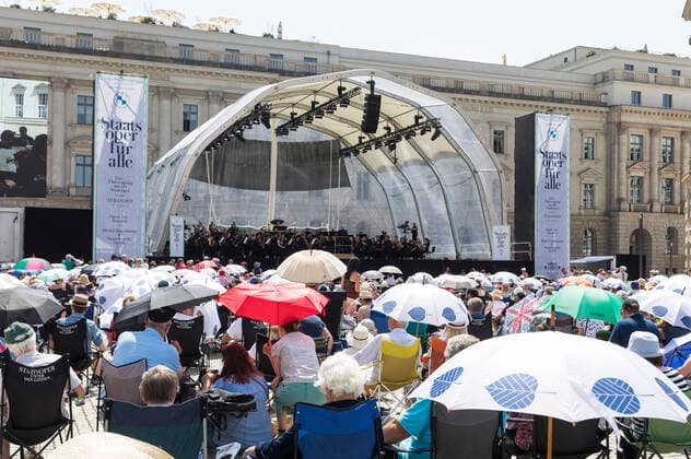 State Opera for All 2022 Event with works by Schumann and Tchaikovsky live on Bebelplatz Berlin, 19 06 2022 Foto:xB.xKriemannx xFuturexImage