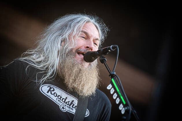 Mastodon live at Copenhell 2022, Copenhagen, Denmark Copenhagen, Denmark. 18th, June 2022. The American metal band Mastodon performs a live concert during the Danish heavy metal festival Copenhell 2022. Here vocalist and bass player Troy Sanders is seen live on stage. Copenhagen Denmark  Copyright: xGonzalesxPhoto SebastianxDammarkx
