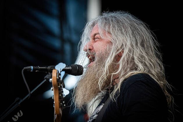 Mastodon live at Copenhell 2022, Copenhagen, Denmark Copenhagen, Denmark. 18th, June 2022. The American metal band Mastodon performs a live concert during the Danish heavy metal festival Copenhell 2022. Here vocalist and bass player Troy Sanders is seen live on stage. Copenhagen Denmark  Copyright: xGonzalesxPhoto SebastianxDammarkx